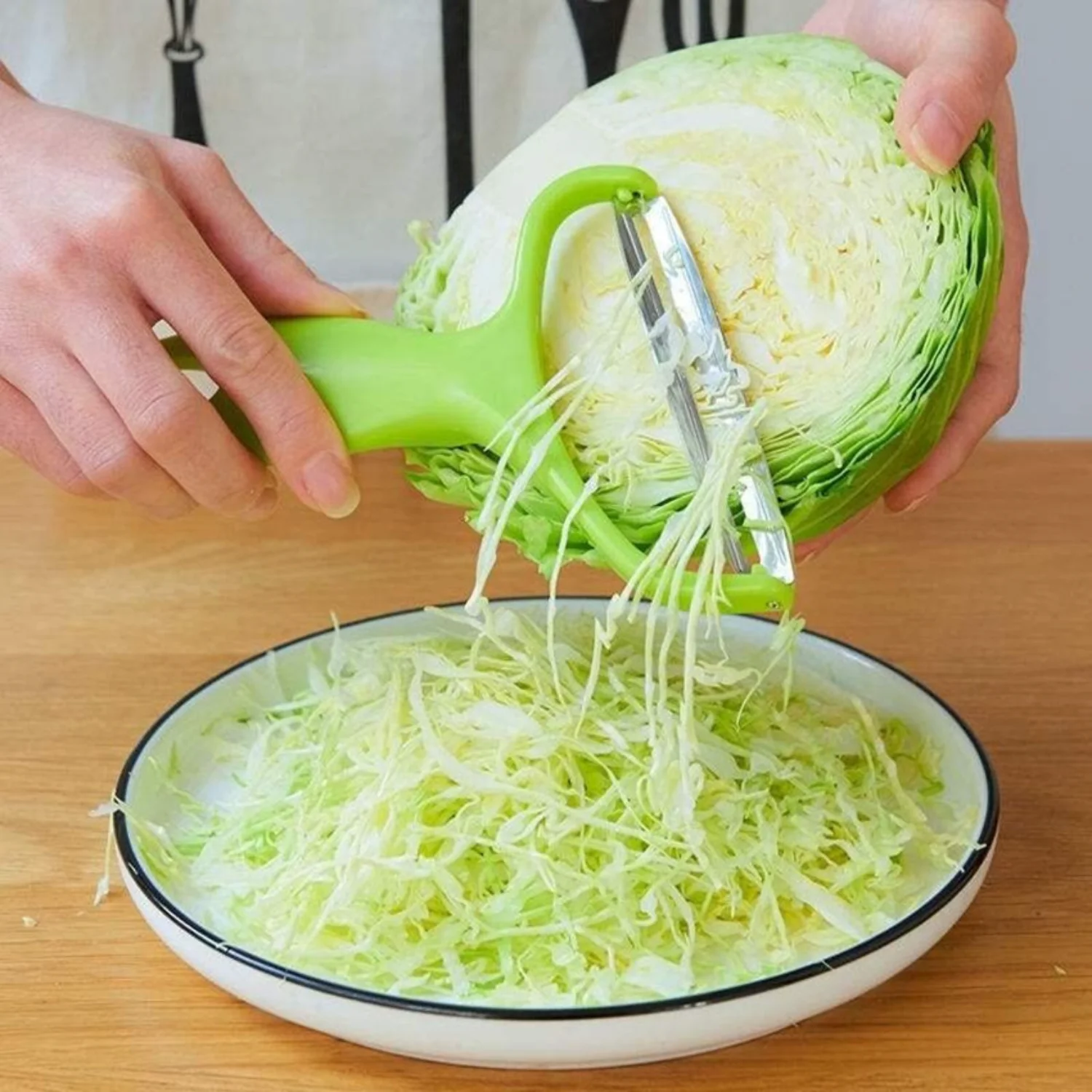 Meal Prep Quick And Easy - Vegetable Slicer/Grater/Peeler- Compact and Easy-to-Use Tool-Perfect