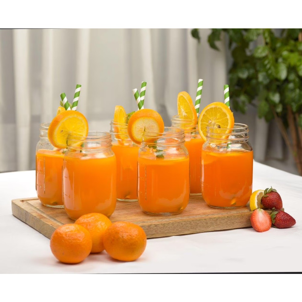 Meal Prep Jars With Lids - 16 oz Mason Jars, Regular Mouth