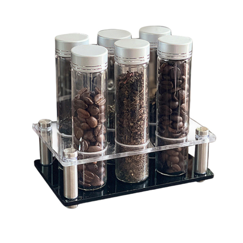 Glass Container Set - Coffee Beans Storage Container Portable Coffee