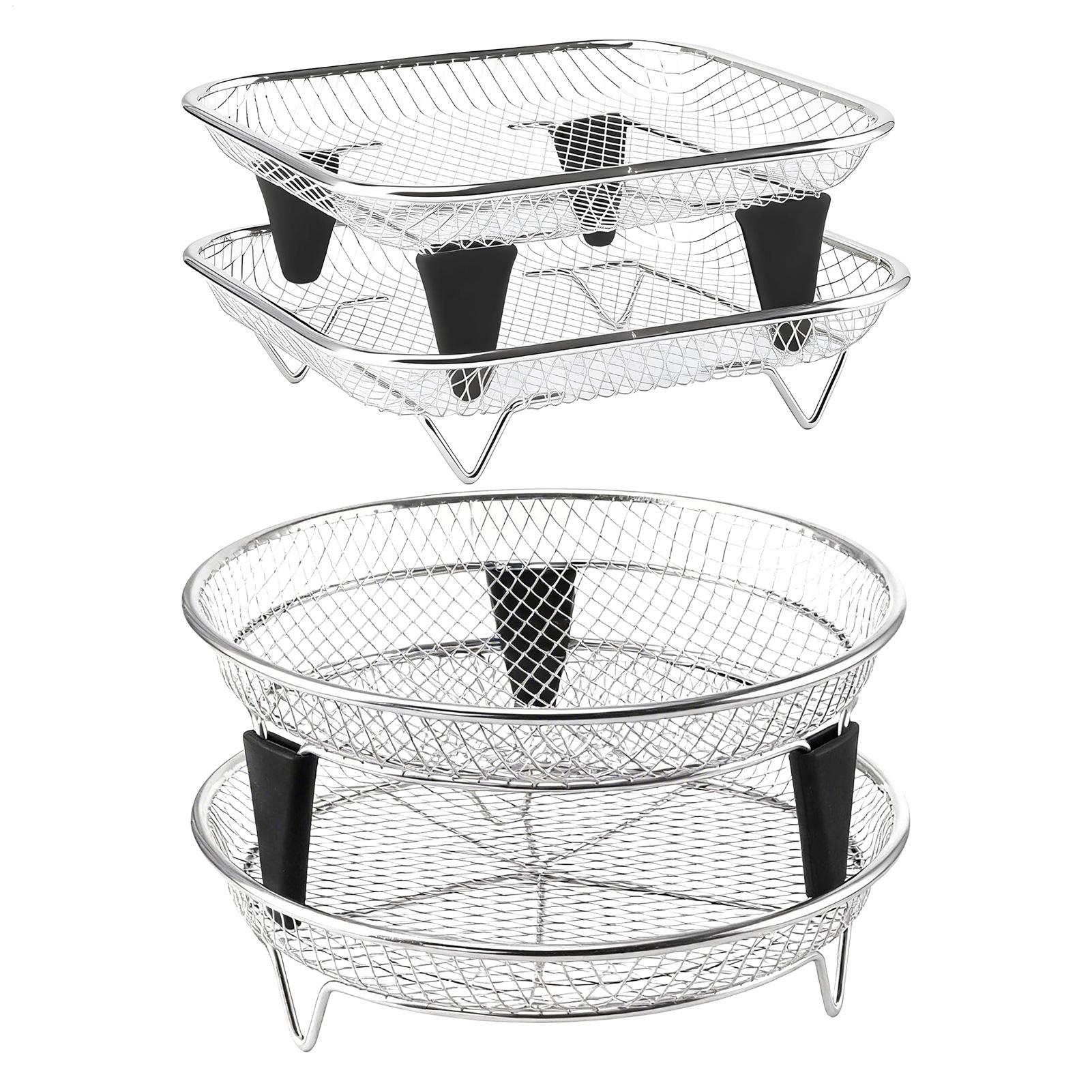 Air Fryer Basket Stainless Ste - Meal Prep Menu 评论和价格