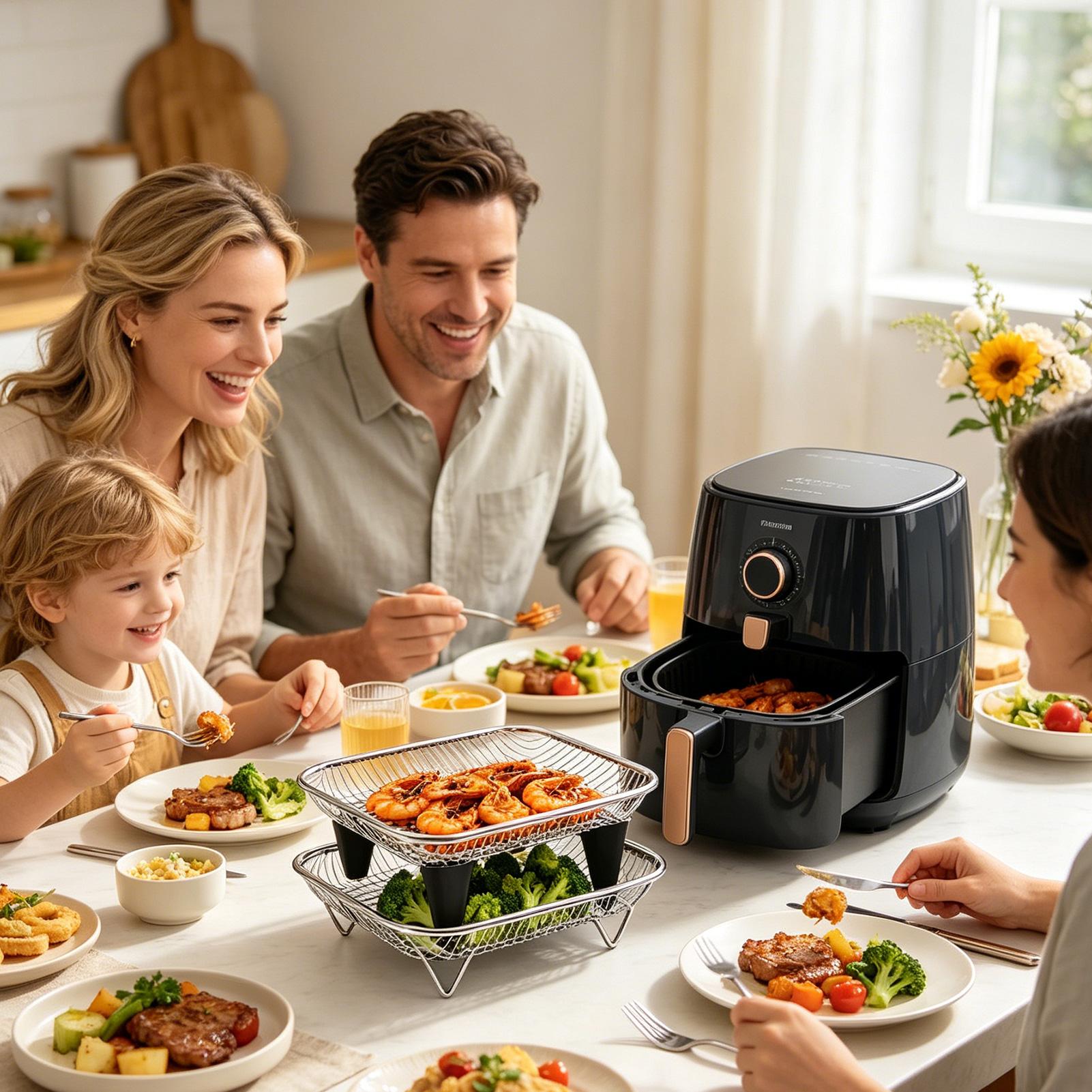 Air Fryer Basket Stainless Ste - Meal Prep Menu 评论和价格