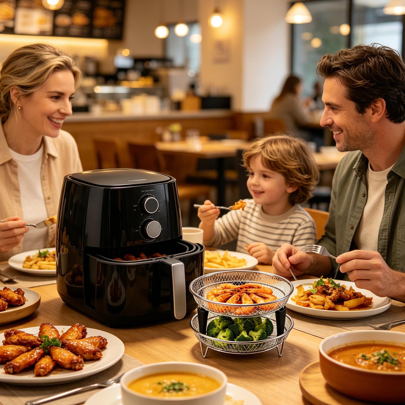 Air Fryer Basket Stainless Ste - Meal Prep Menu 评论和价格