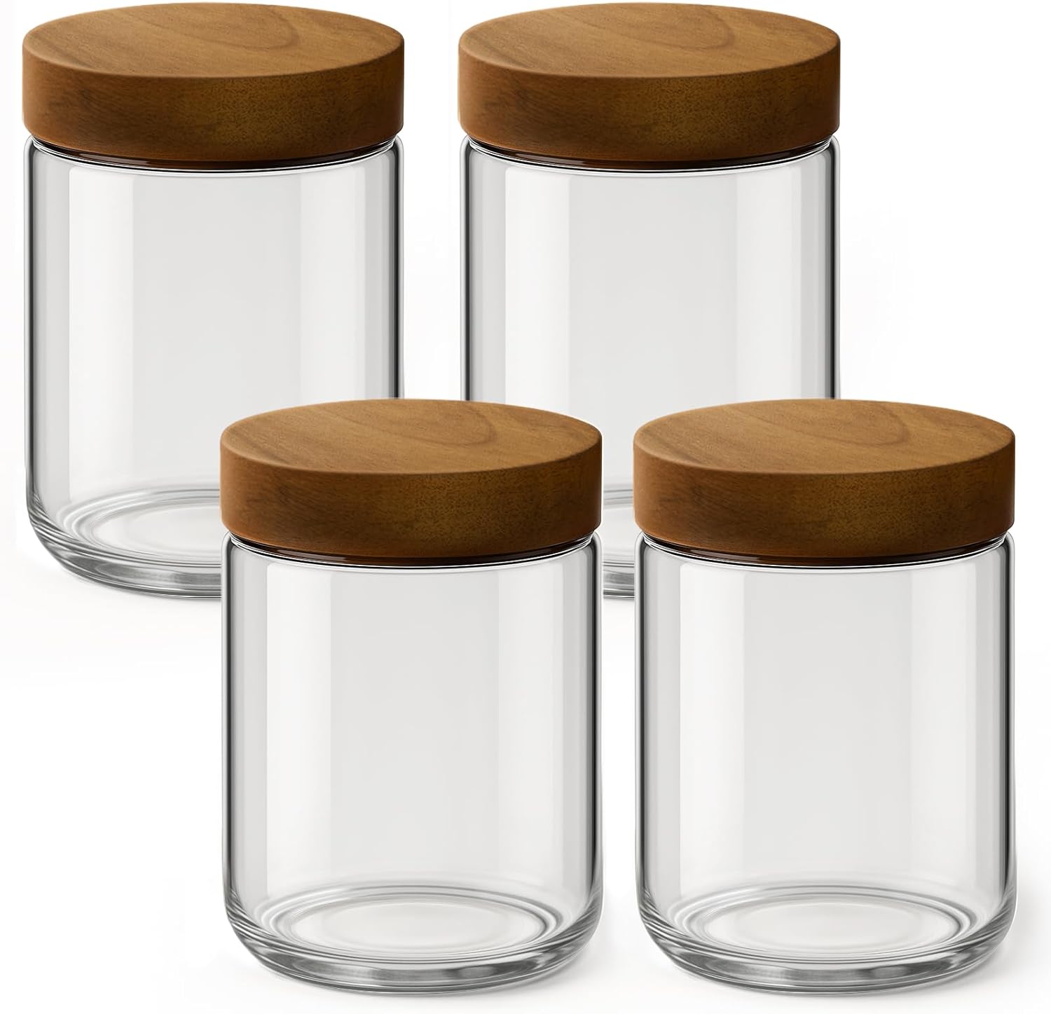 16oz 4 Pack Overnight Oats Con - Meal Prep Jars With Lids 评论和价格