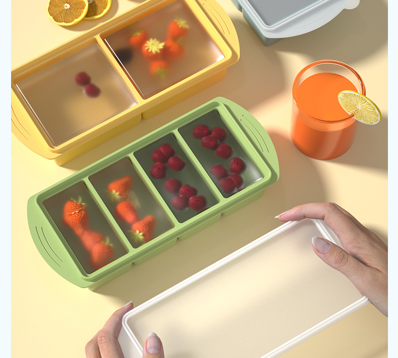1000ML Silicone Freezer Tray w - Meal Prep Menu 评论和价格