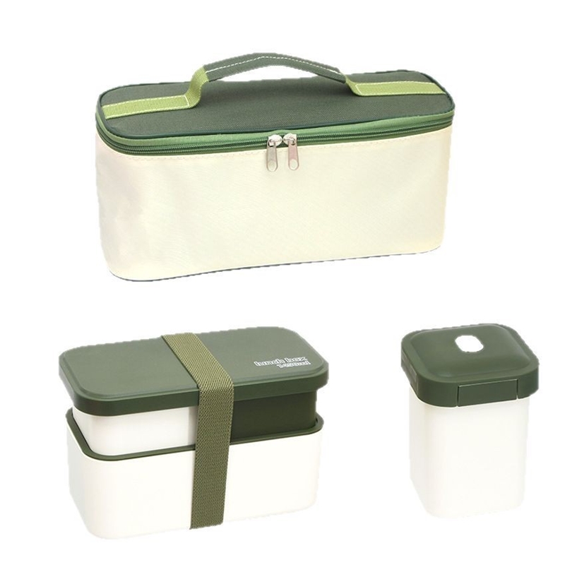 Double Compartment Lunch Box M - Meal Prep Japanese 评论和价格