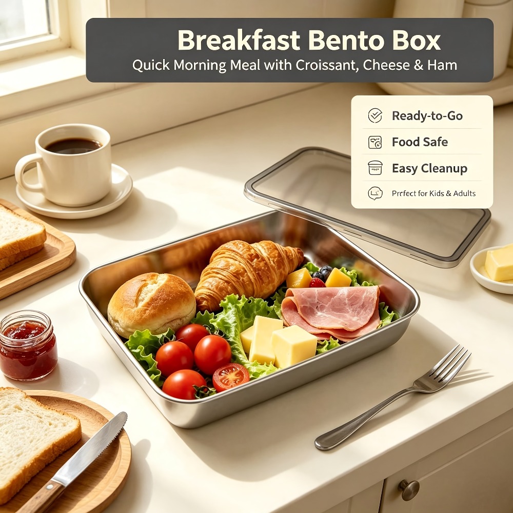 6pcs Stainless Steel Food Stor - Meal Prep Menu 评论和价格