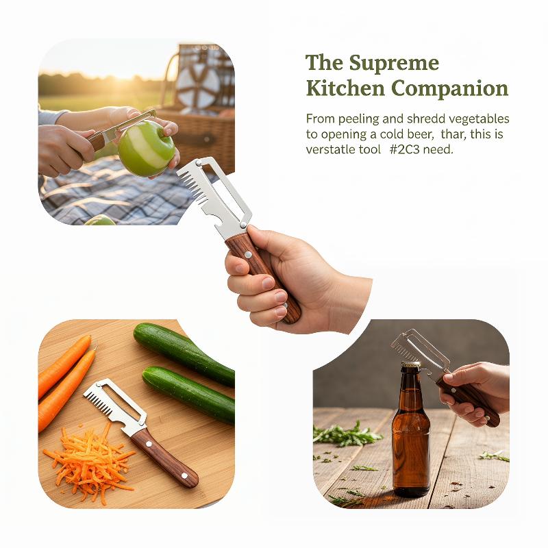 Stainless Steel 4-in-1 Vegetab - Meal Prep With Potatoes 评论和价格
