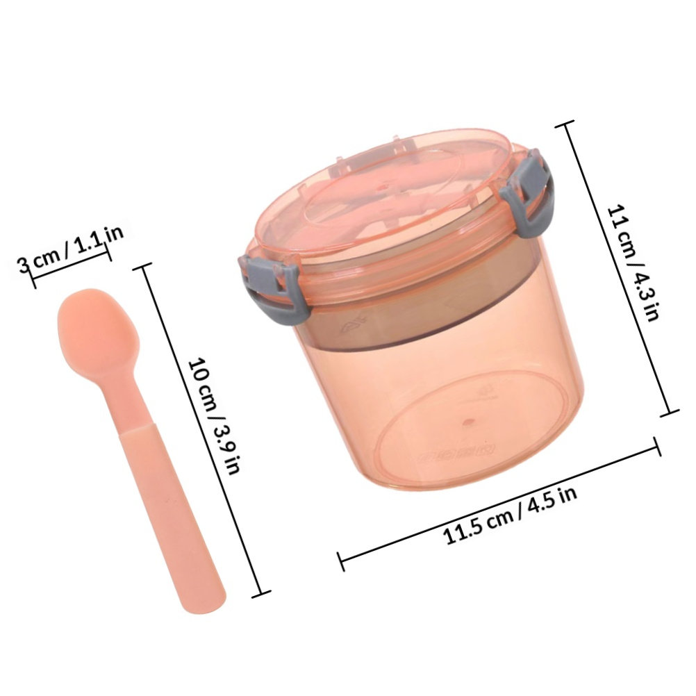 2Pcs Overnight Oats Jar Set Pr - Meal Prep Jars With Lids 评论和价格