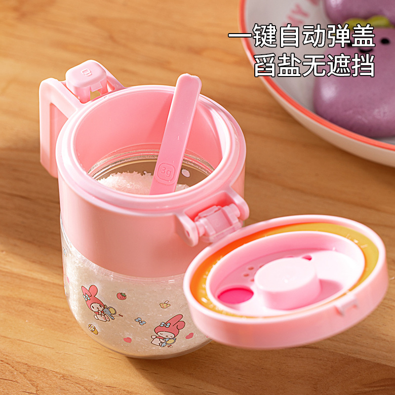 Hello Kitty Kuromi Salt Shaker - Glass Container Set 评论和价格
