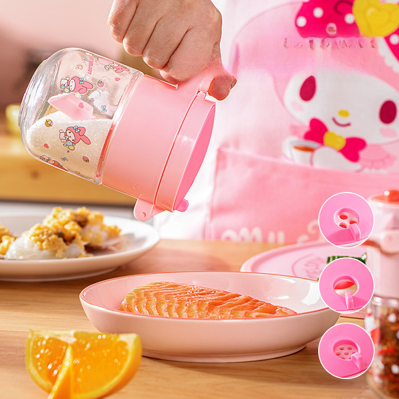 Hello Kitty Kuromi Salt Shaker - Glass Container Set 评论和价格