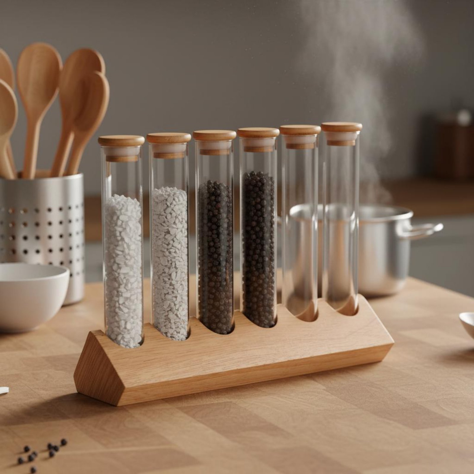 Glass Tube Container Set with  - Glass Container Set 评论和价格