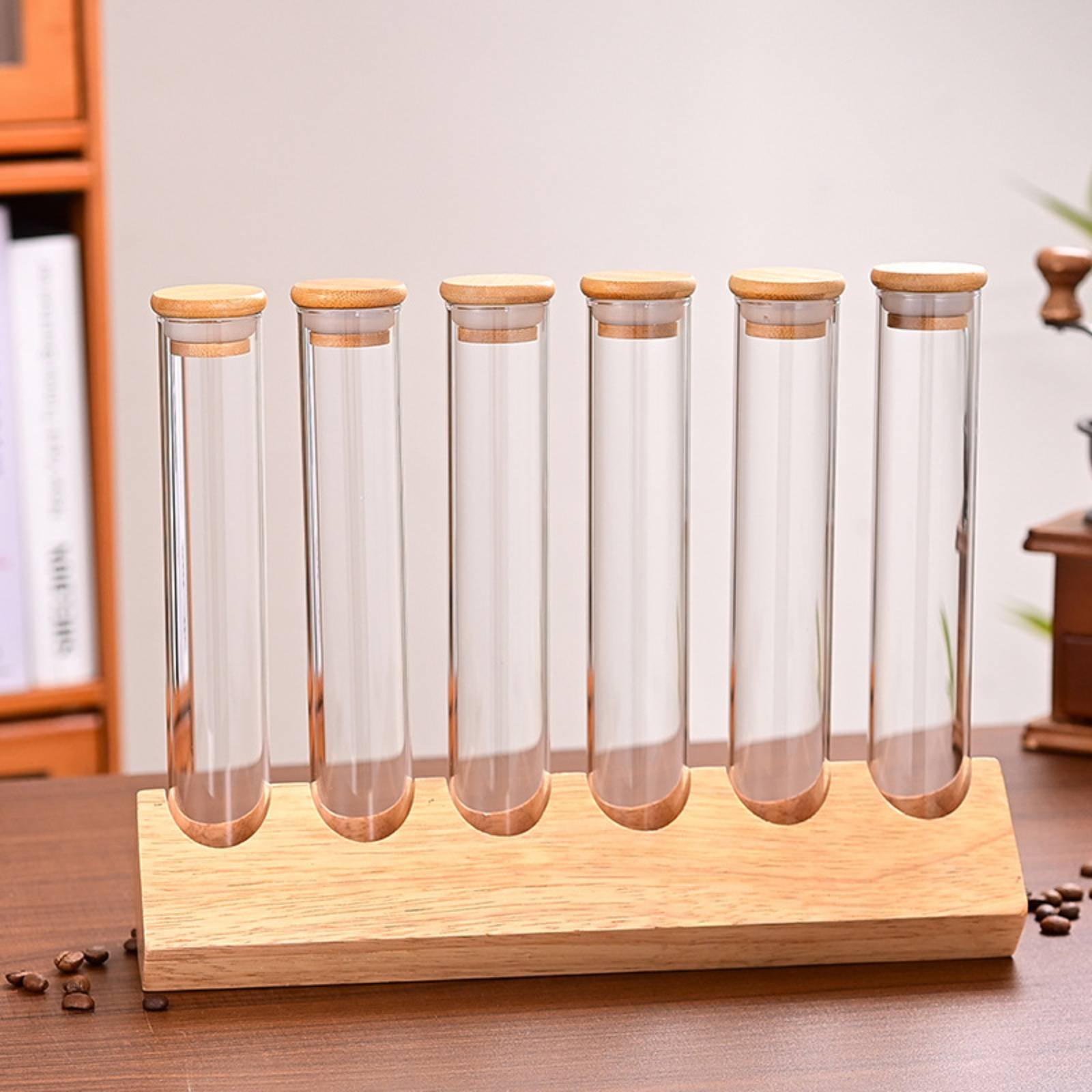 Glass Tube Container Set with  - Glass Container Set 评论和价格