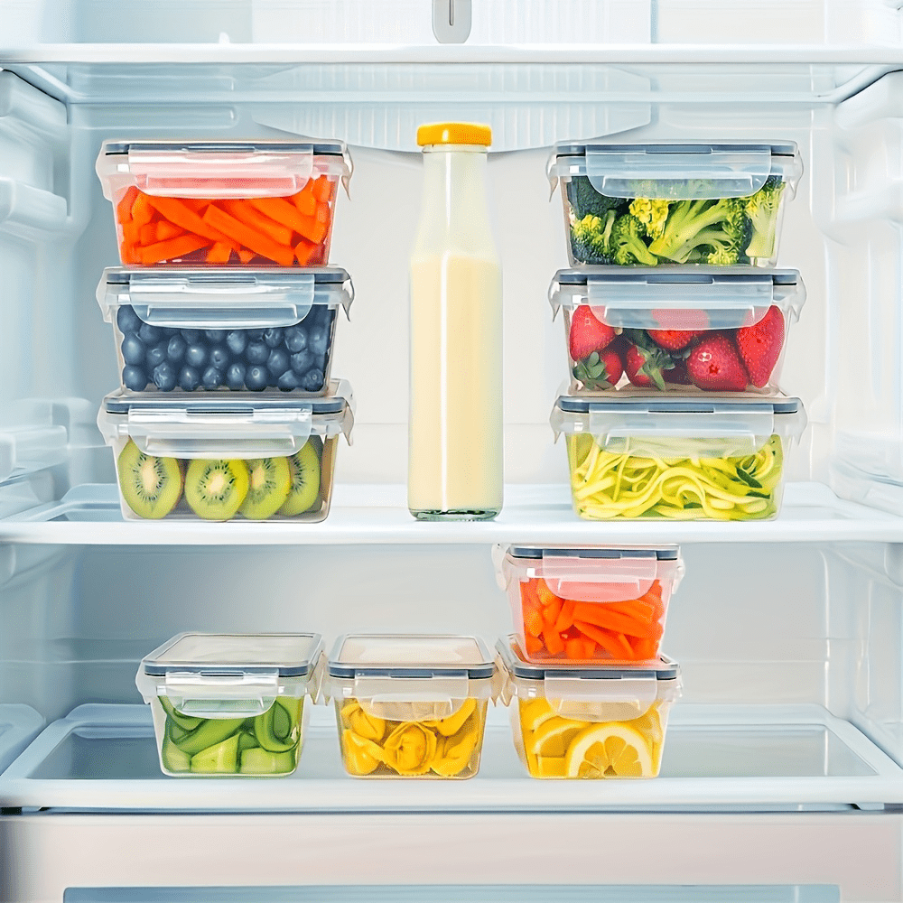 50 Pcs Food Storage Containers - Meal Prep Jars With Lids 评论和价格
