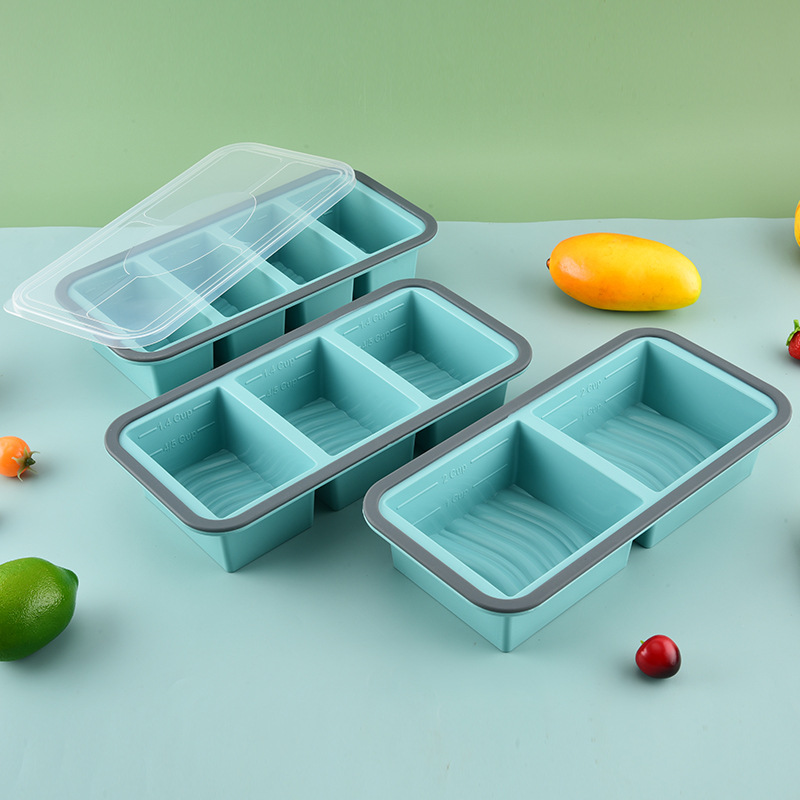 1pc Silicone Food Freezer Tray - Meal Prep Menu 评论和价格