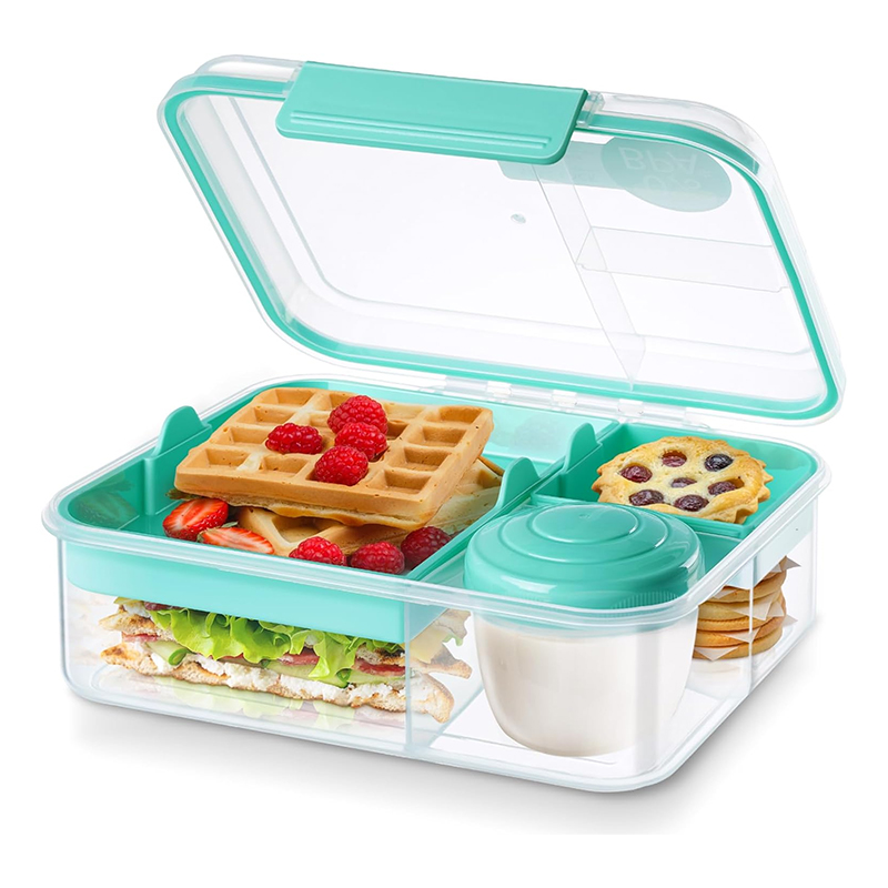 4 Compartment Leakproof Bento  - Meal Prep Menu 评论和价格