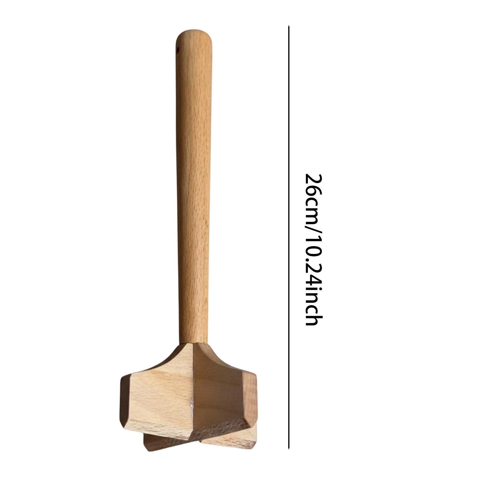 Premium Wood Potato Masher Eas - Meal Prep With Potatoes 评论和价格