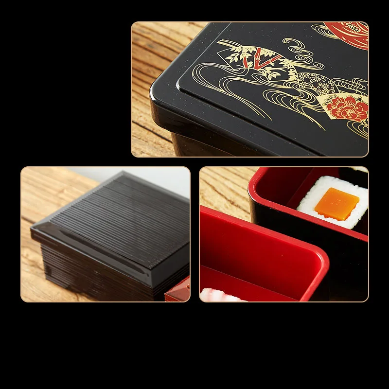 Japanese Lunch Box Sushi Box F - Meal Prep Japanese Food 评论和价格