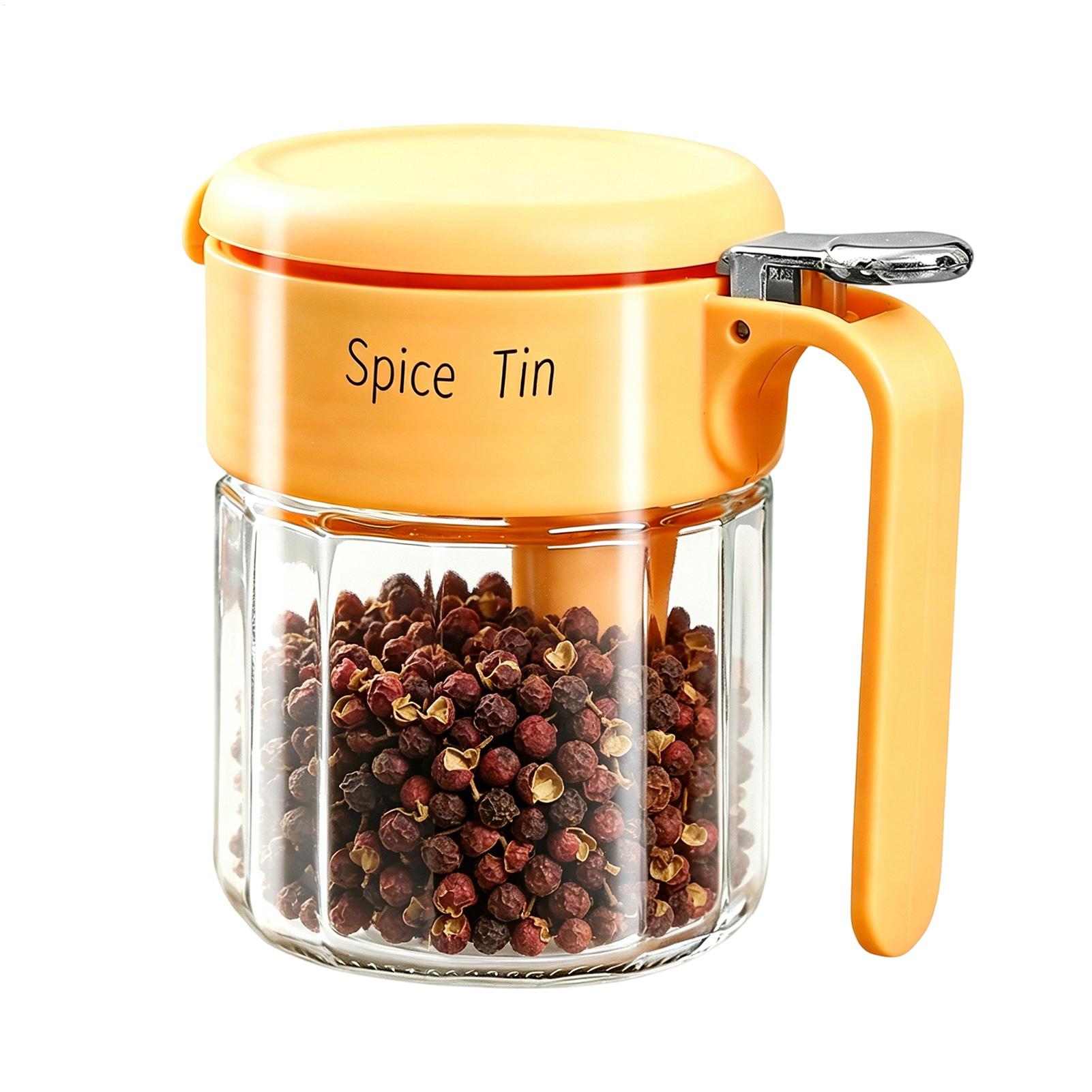 Seasoning Box Easy Access Mois - Meal Prep Jars With Lids 评论和价格