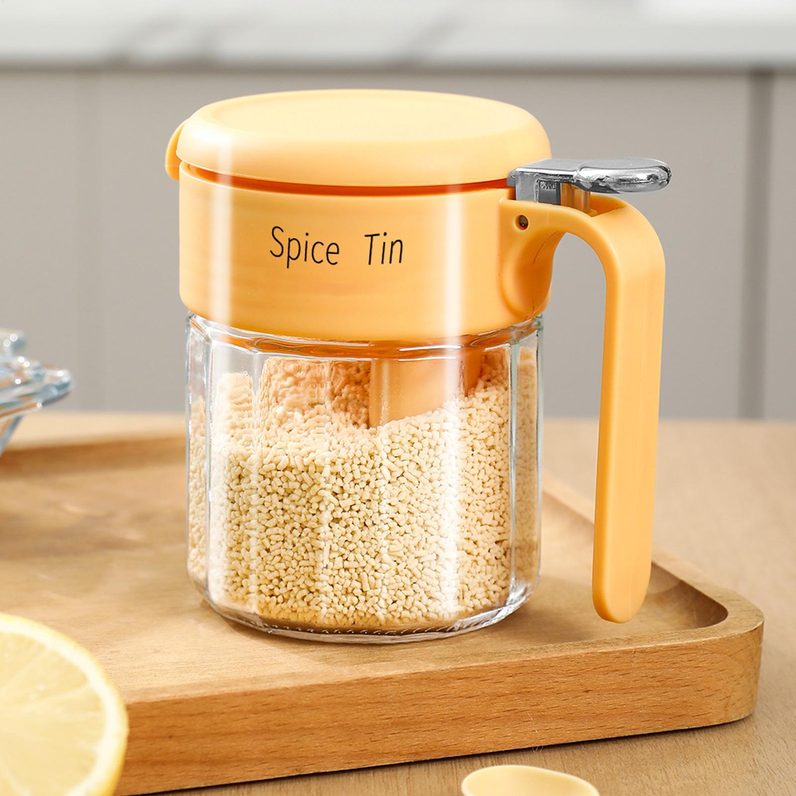 Seasoning Box Easy Access Mois - Meal Prep Jars With Lids 评论和价格