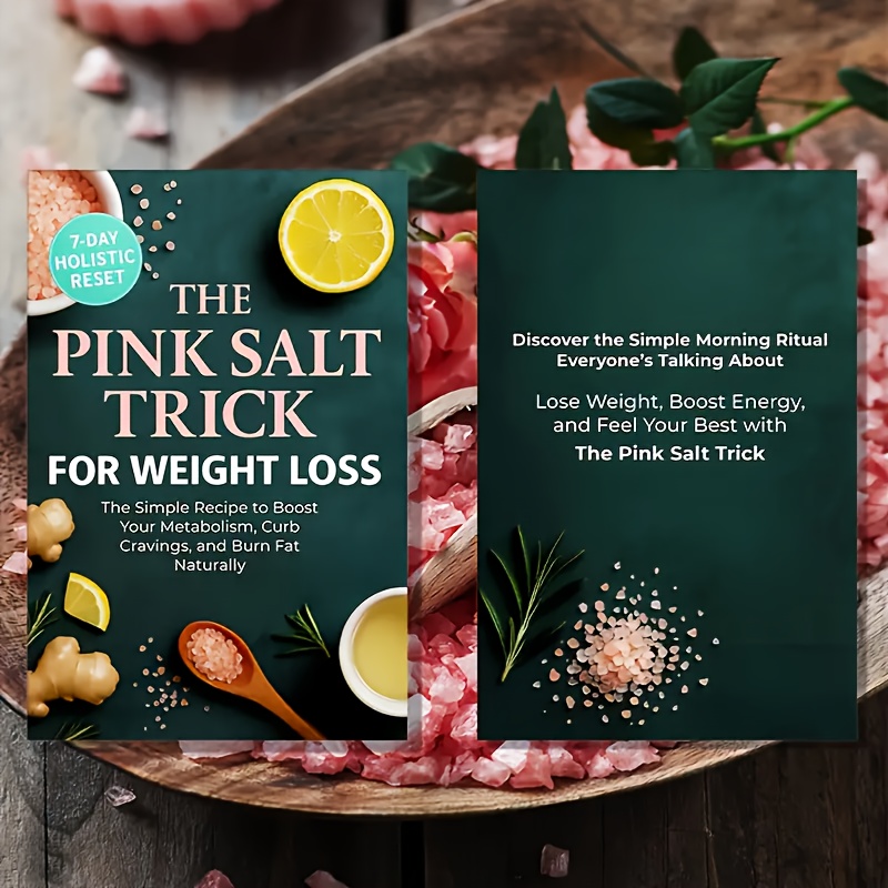 28-Day Pink Salt Diet Plan Boo - Meal Prep Book 评论和价格