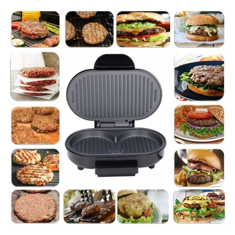 750W Electric Steak Grill, Ele - Breakfast Sandwich Press 评论和价格